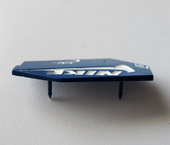 Nike Shoebox Enamel Pin Blue/White