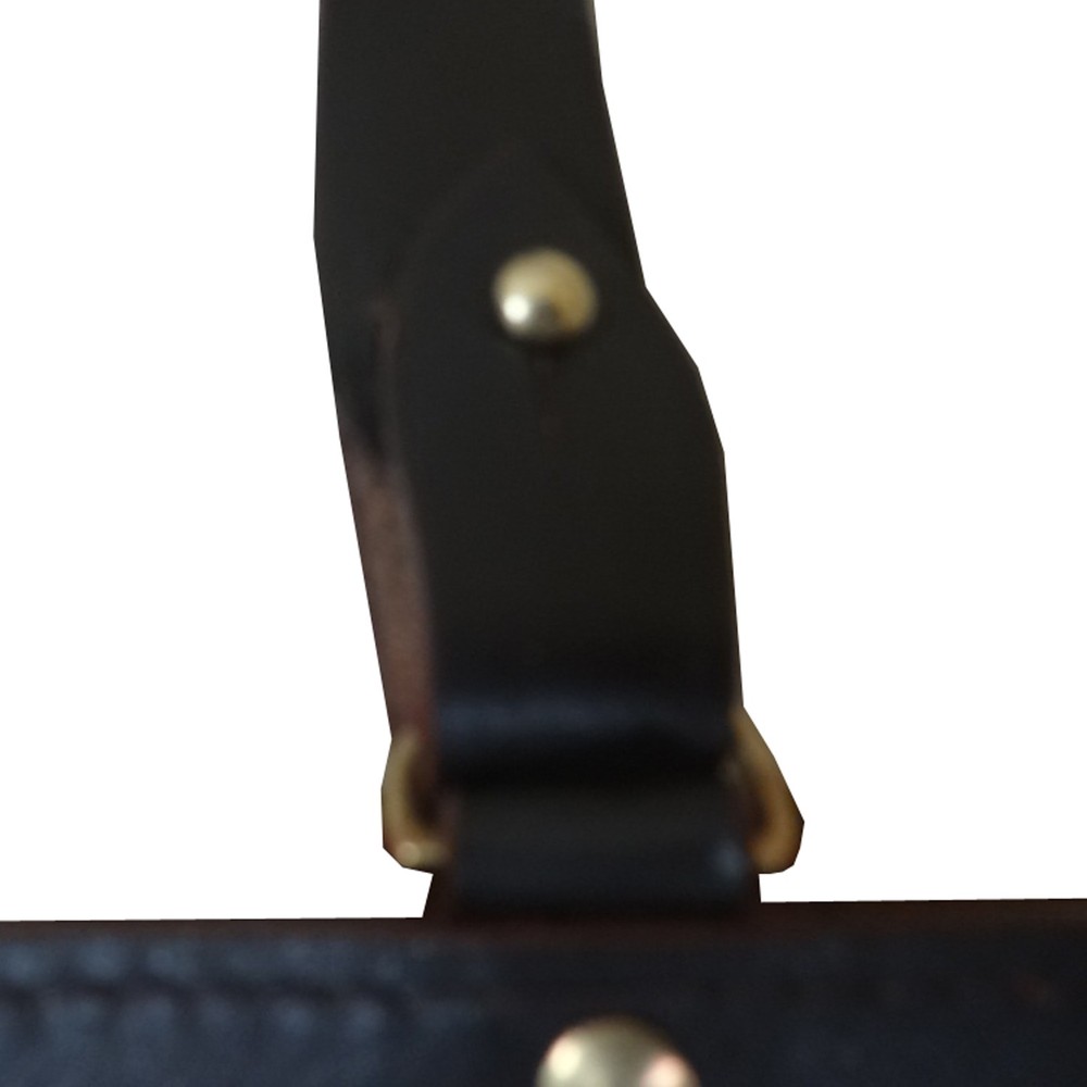 Sam Browne Belt with Ammo Pouch & Shoulder Strap Dark Brown Repro Size 80CM E868