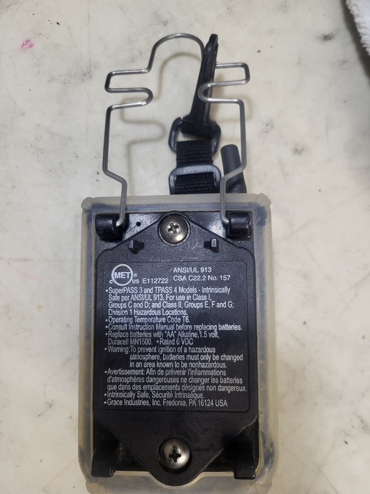 GRACE INDUSTRIES TPASS 4 SAFETY EQUIPMENT