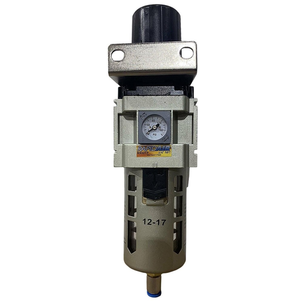 RapidAir K93217 Filter Regulators, FILTER REGULATOR 3/4" NPT