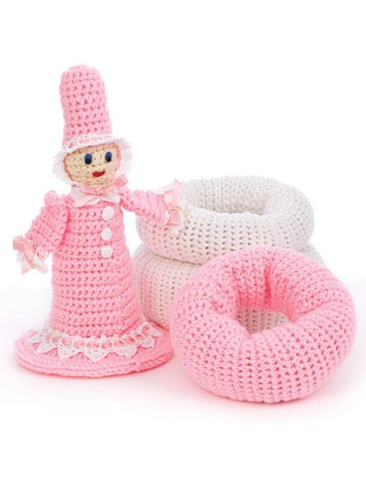 NEW CROCHET PLAY TIME STACKERS 6 LOVABLE SETS
