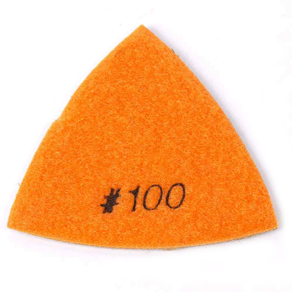 Specialty Diamond Diamond Triangular Dry Pad, 100 Grit - BRTTD100