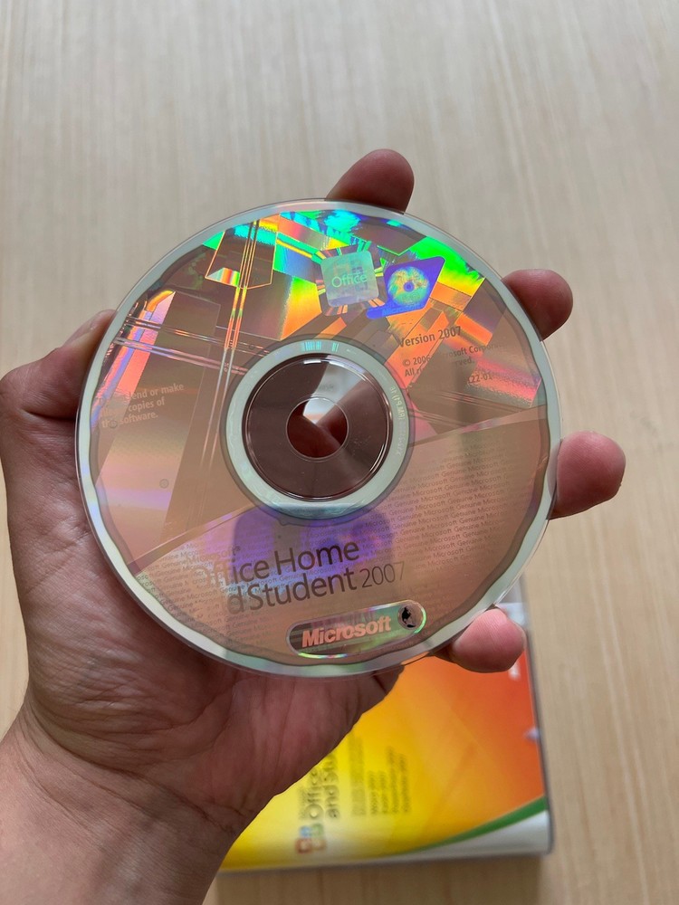 Microsoft Office 2007 Home And Student With Key Untested As Is