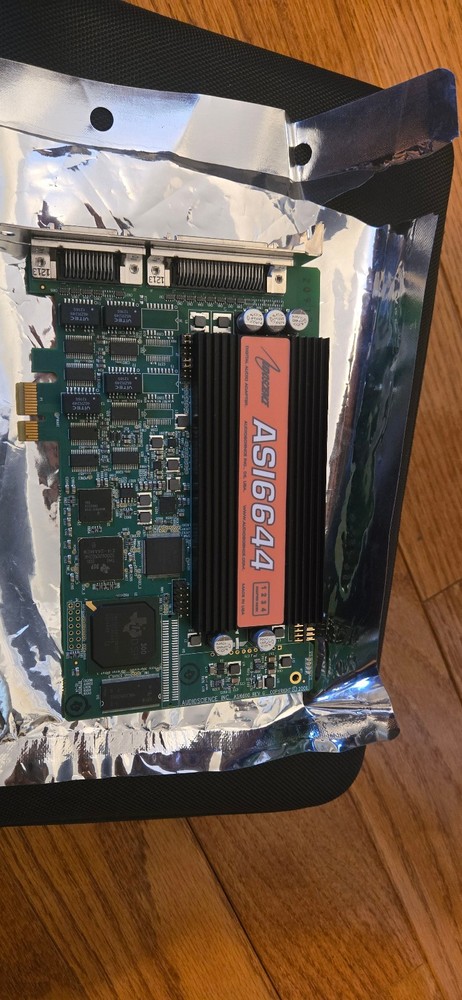 AudioScience - ASI6644 - PCIe Audio Card - Tested Fully Functional