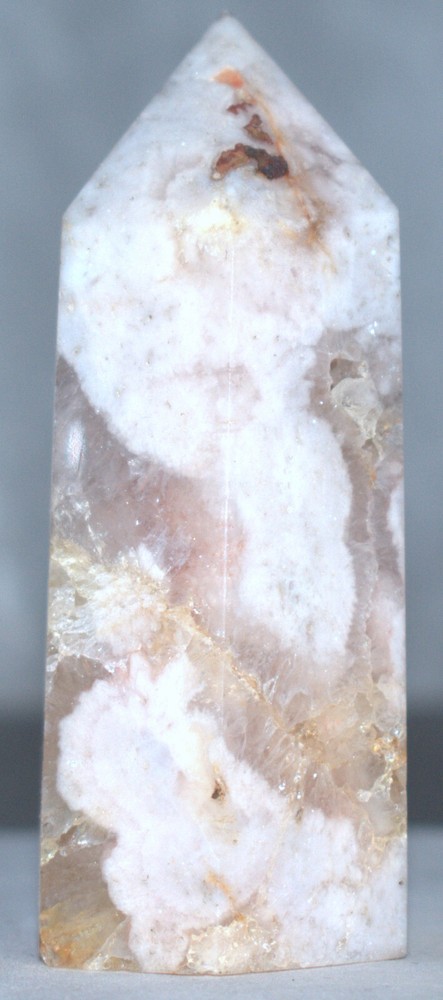 Pretty Flower Agate Tower 3.45"/183 Grams