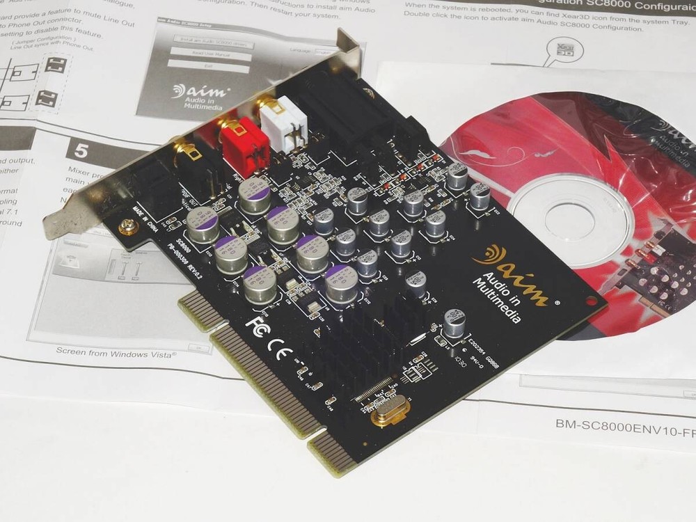 [PCI Connection] aim SC8000 BOX [Windows7,8,10 32/64-bit tested]