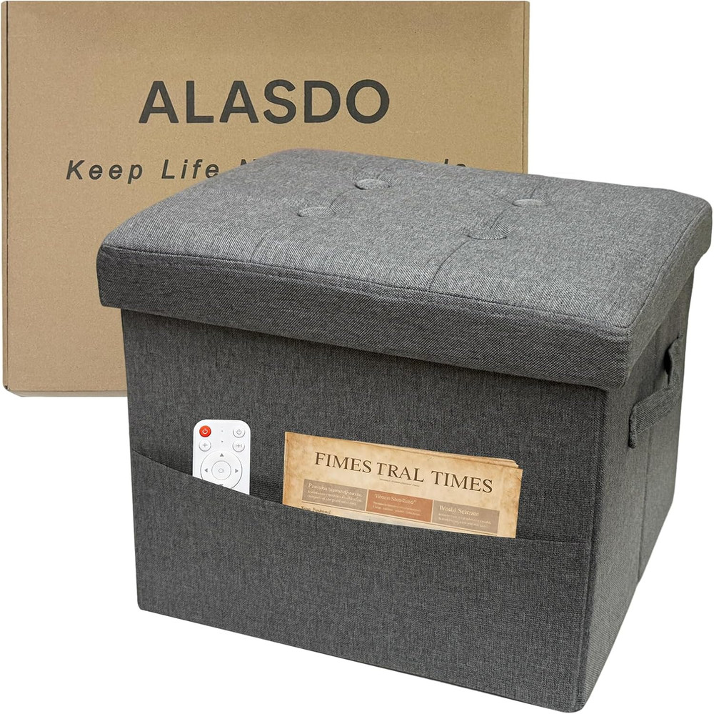 Storage Ottoman Footrest Stool Small Ottoman with Storage Foldable Ottomans Foot