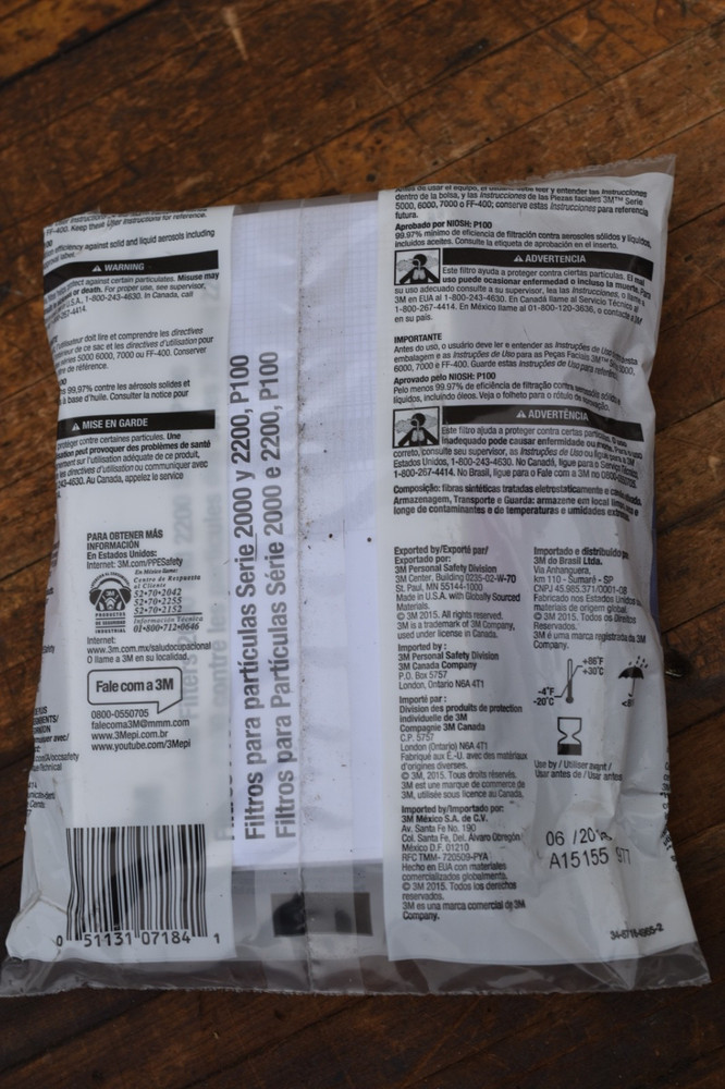 3M 2097 P100 Particulate Filters 26 pc