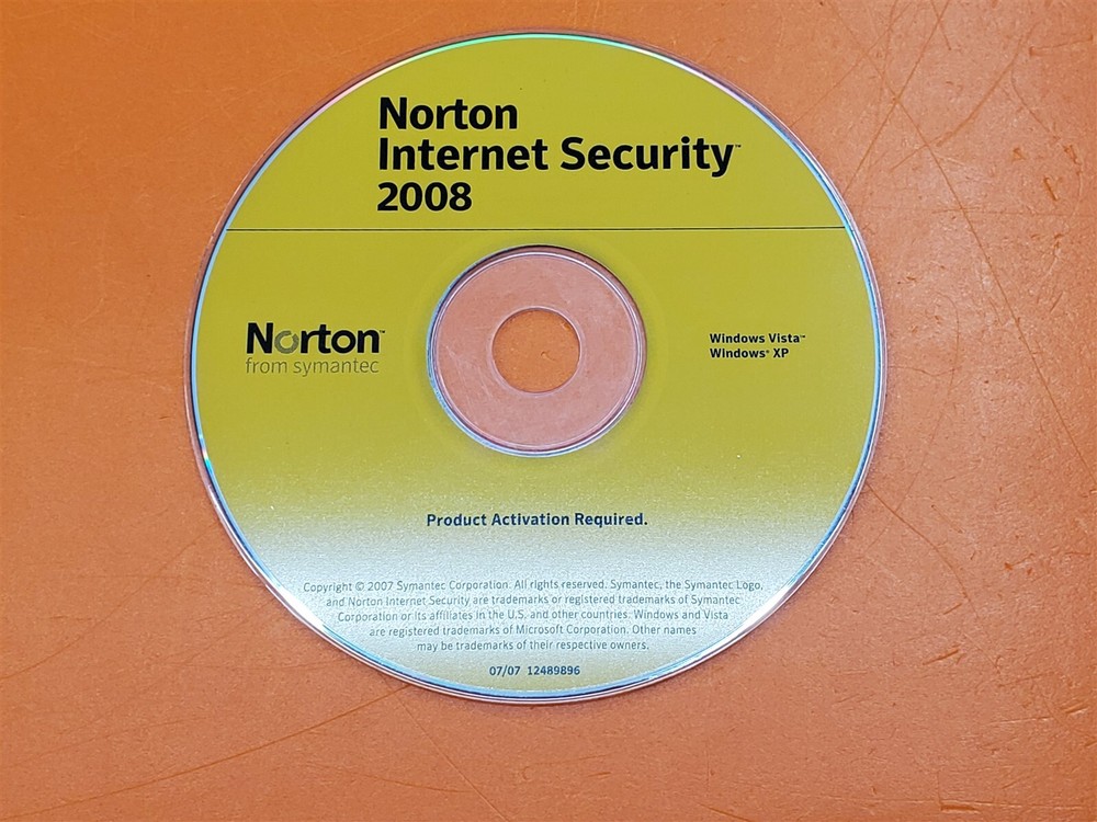 ⭐️⭐️⭐️⭐️⭐️ Norton Internet Security 2008