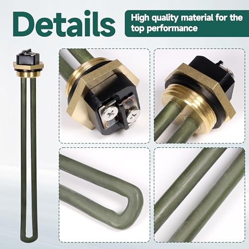 Replacement 520900 RV Water Heater Element for Suburban for 520900 with Socket