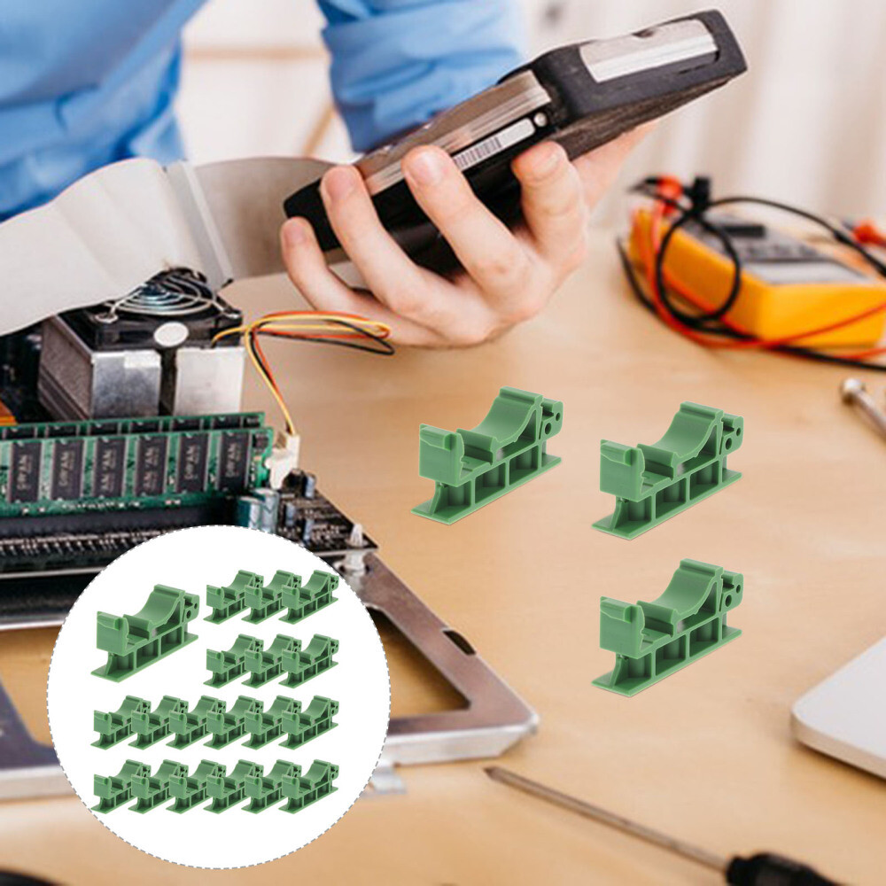 20 Pcs Pcb Mounting Bracket Wire Circuit Board Clips Adapter