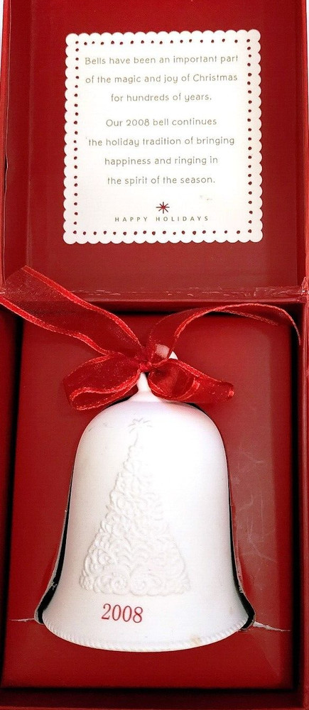 Very Nice 2.5" Porcelain Bell 2008 Hallmark