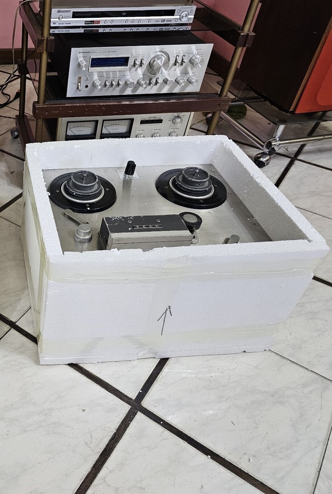 Teac TD-321 Reel to Reel Untested