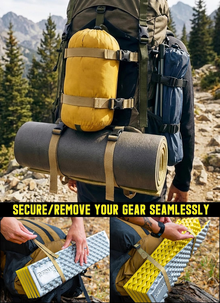 Molle Backpack Straps Tactical Rush Tier System Molle Attachment for Tactical Mi