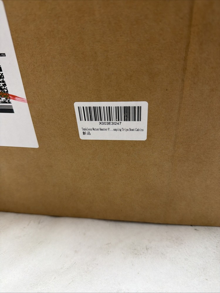 20L Tankless Propane Water Heater - 5.26GPM Portable Gas with Digital Display