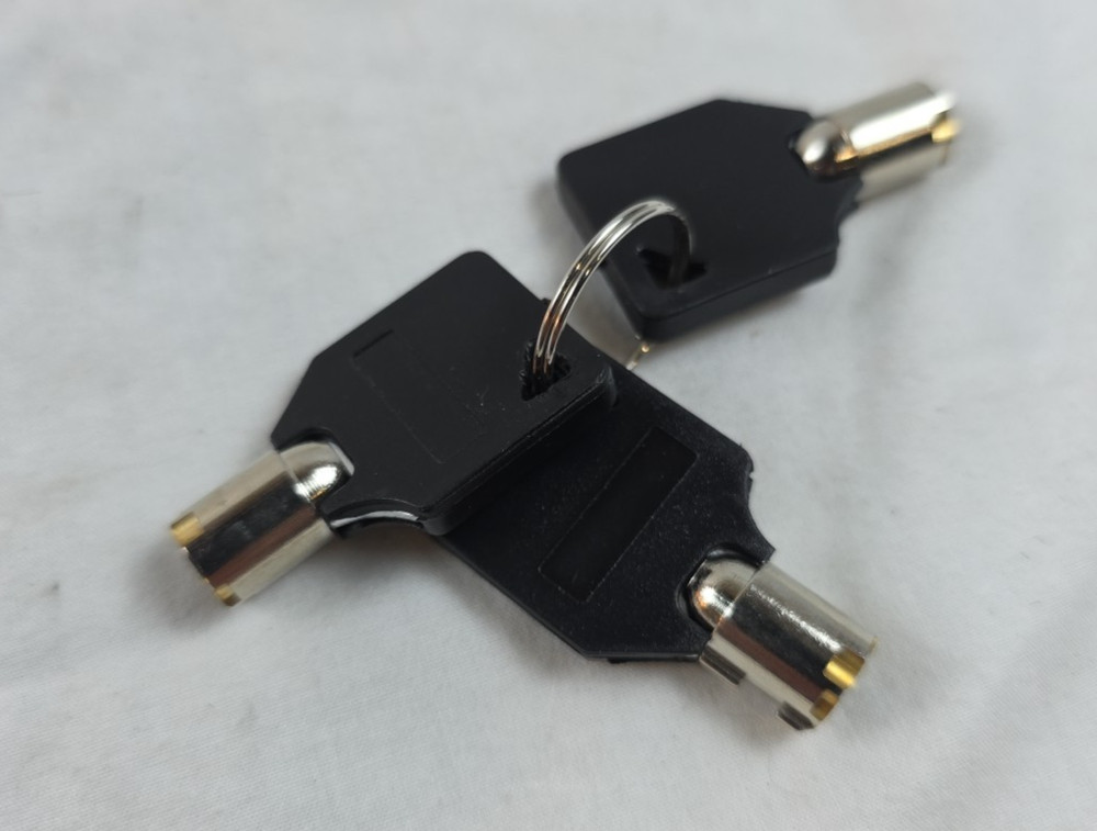 UNBRANDED FOR HARLEY-DAVIDSON 3 KEY SADDLEBAG LOCK SET