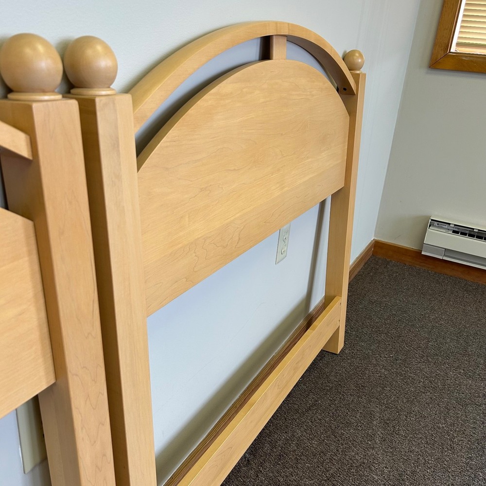 Ethan Allen American Dimensions Solid Maple Twin Size Headboards (Pair)