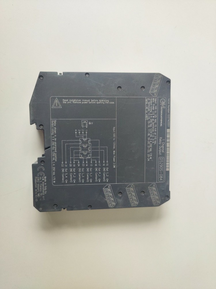 GM INTERNATIONAL D5290S-084 RELAY OUTPUT MODULE