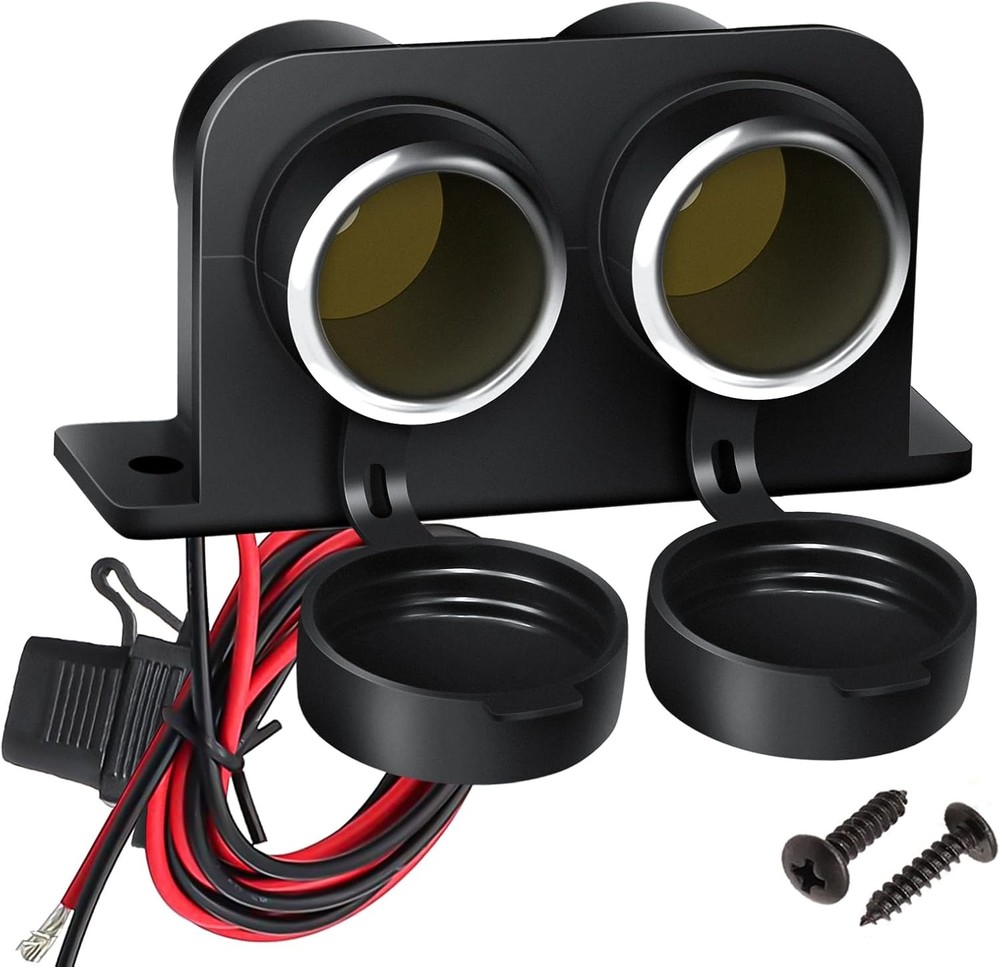 Car Cigarette Lighter Socket Power Splitter