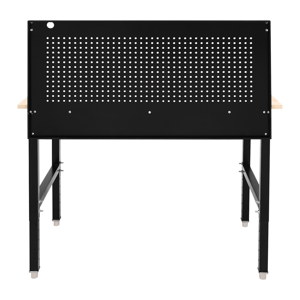 Adjustable Garage Workbench Work Bench for Garage Office Home 48"×24''