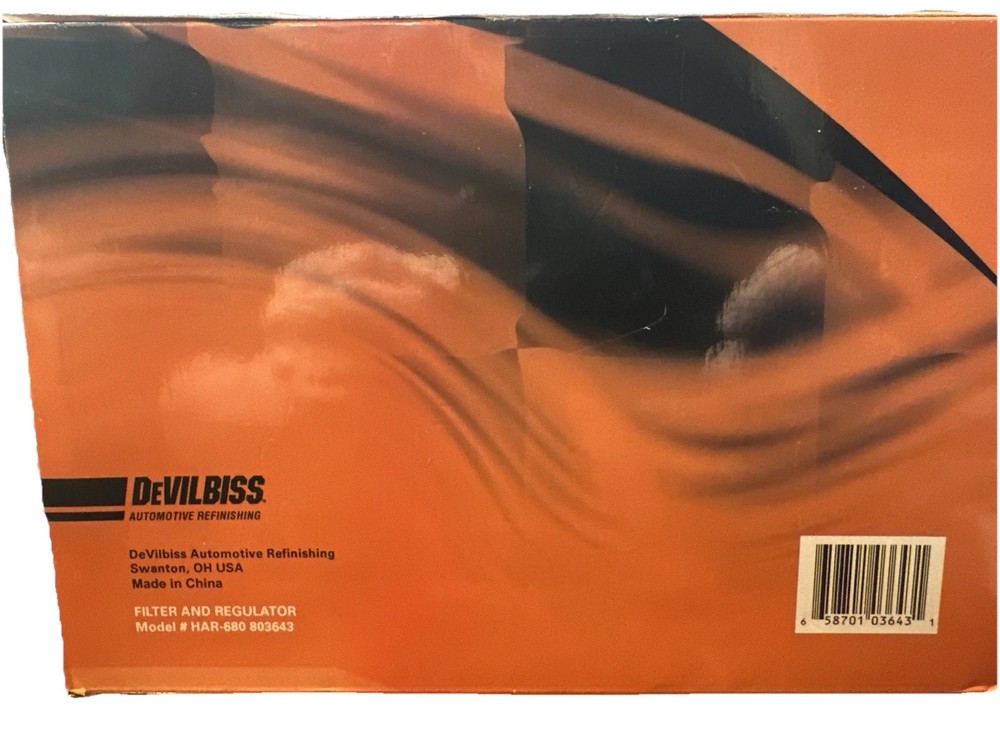 DeVilbiss Finishline Air Control Unit Model #har-680