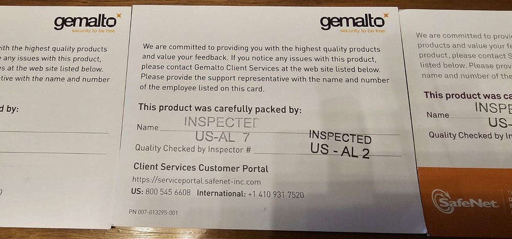 FULL STACK SafeNet PCIe HSM Encryption Setup (HSM Card, Keypad, USB Module etc.)