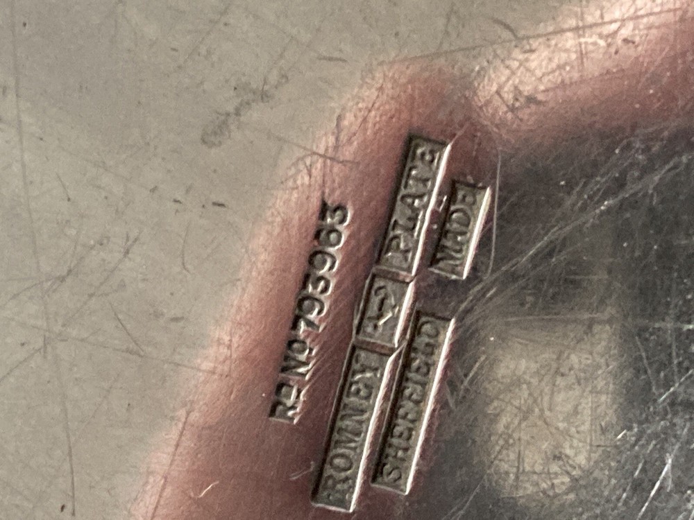 Silver Plated Art Deco Entrée Dish