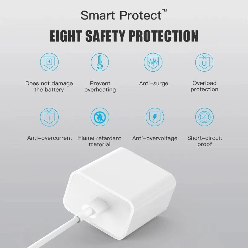 20W USB Type C Power Adapter Fast Charger Cube Block For iPhone iPad Android Lot