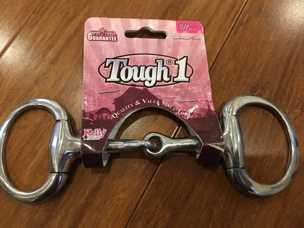 Tough One Miniature Eggbutt snaffle 3 1/2"