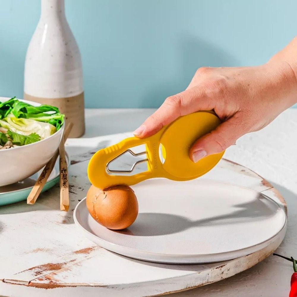 1PC Egg Shell Peeler Manual Egg Slicer Boiled Eggshell Perforator Kitchen Tools
