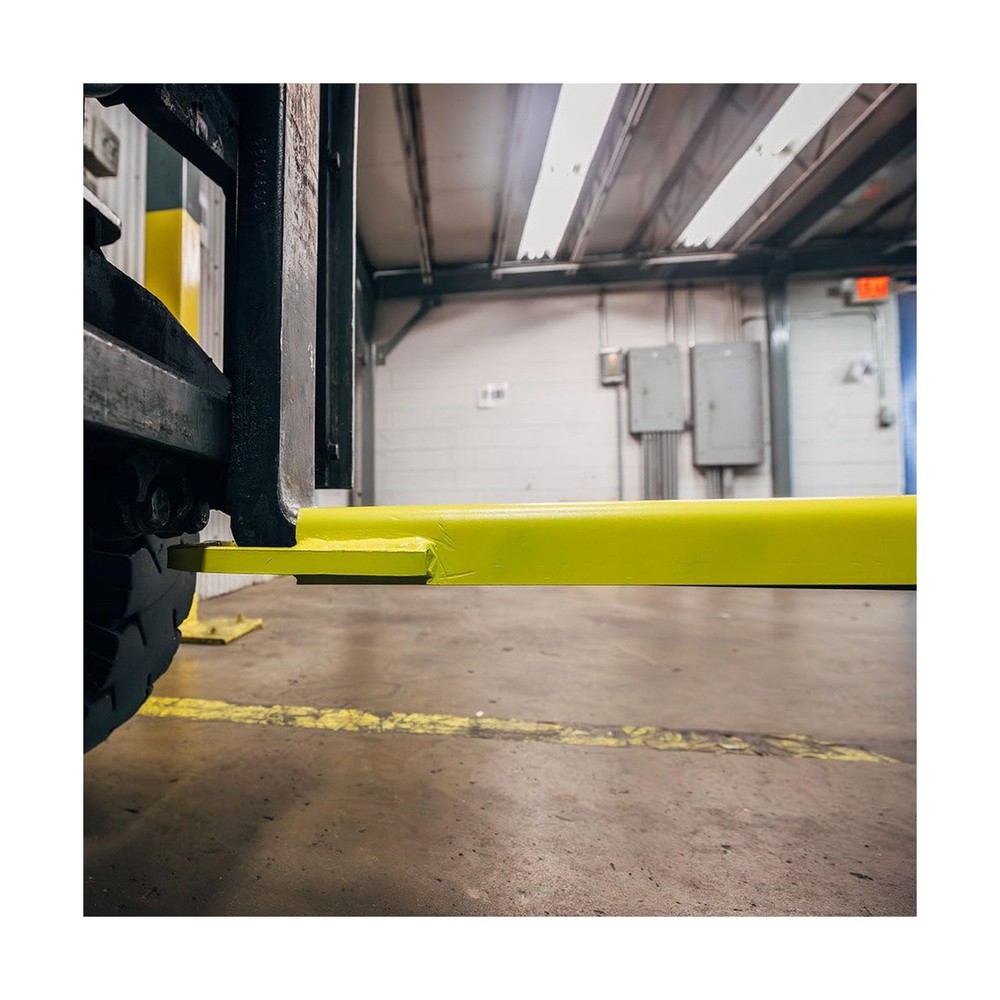 Titan Attachments Pallet Forklift Extensions, 72" Long x 5.5" Inside Width, H...