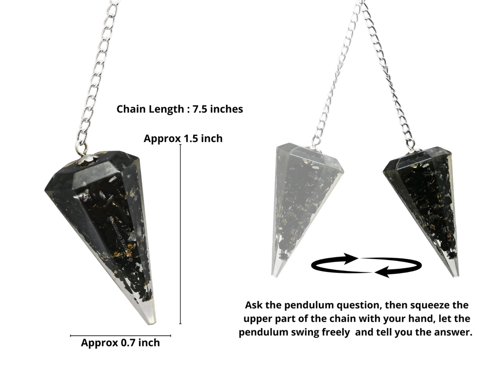 Shungite Orgone Pendulum