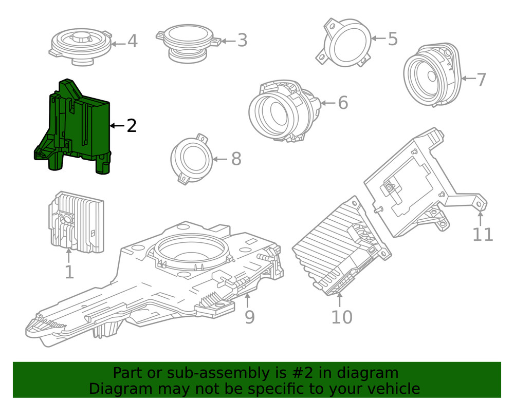 Genuine GM Bracket 86823271