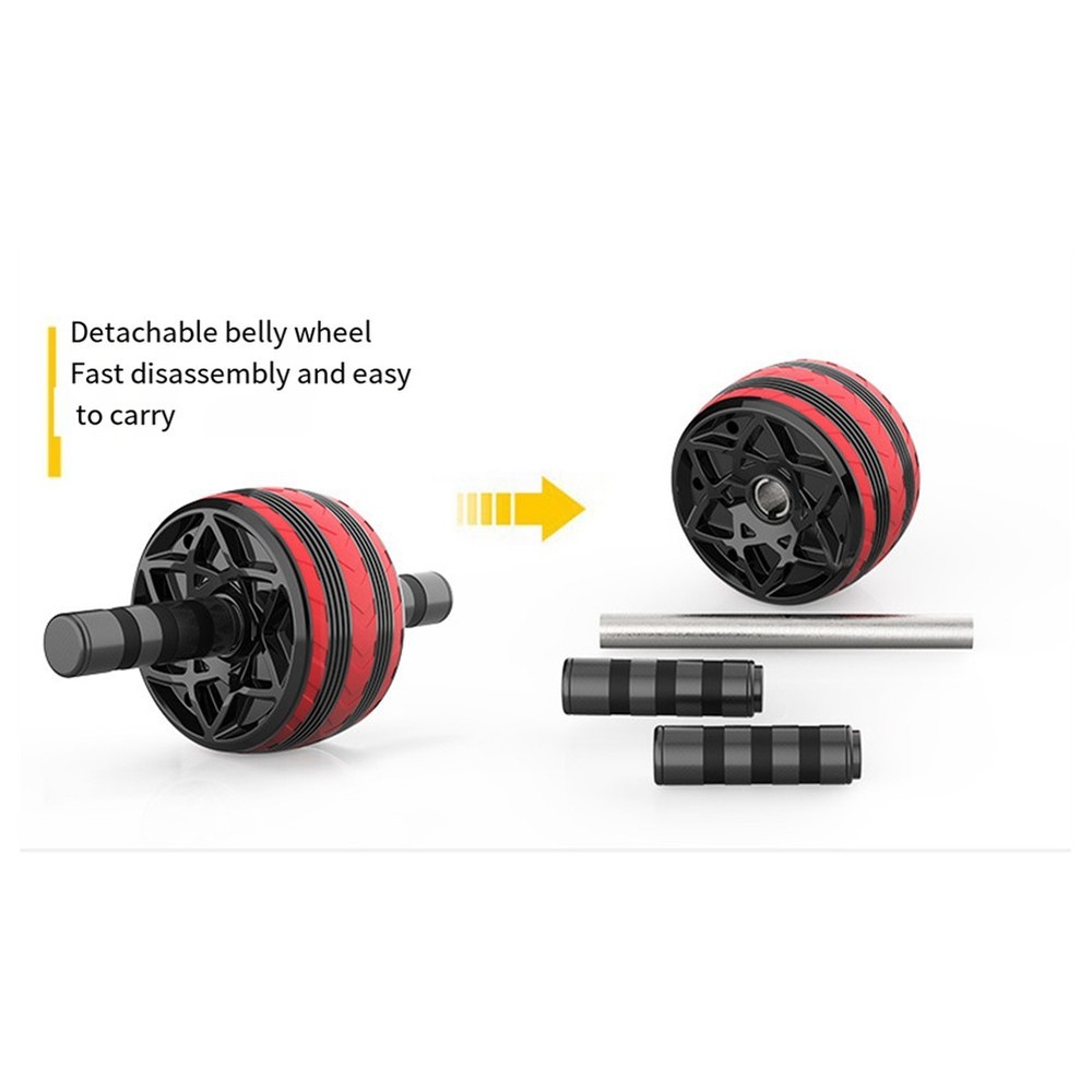 Ab Wheel Roller Workout Roller Wheel with Knee Abdominal Exercise Equipment2595