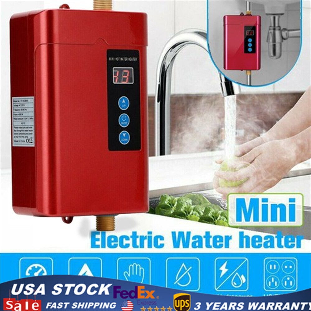 Electric Under Counter Instant Hot Water HeaterMini Tankless Water Heater  3000W