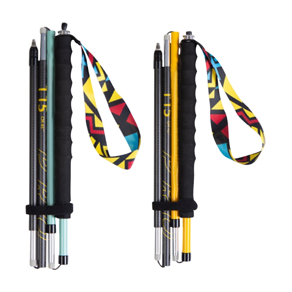 Trekking Poles Climbing Sticks Portable Quick Lock System Retractable Pole
