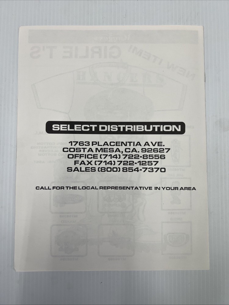 Hangers Clothing Catalog Spring/fall 1995