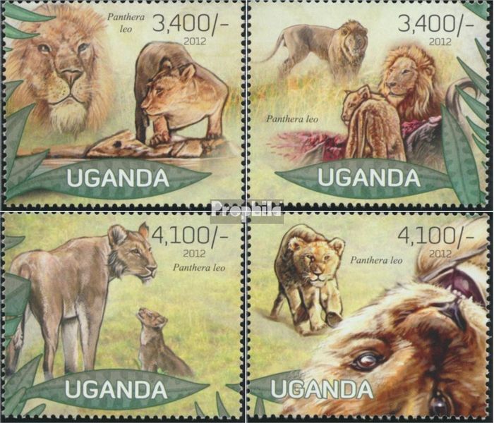 uganda 2975-2978 (complete issue) unmounted mint / never hinged 2012 Flora