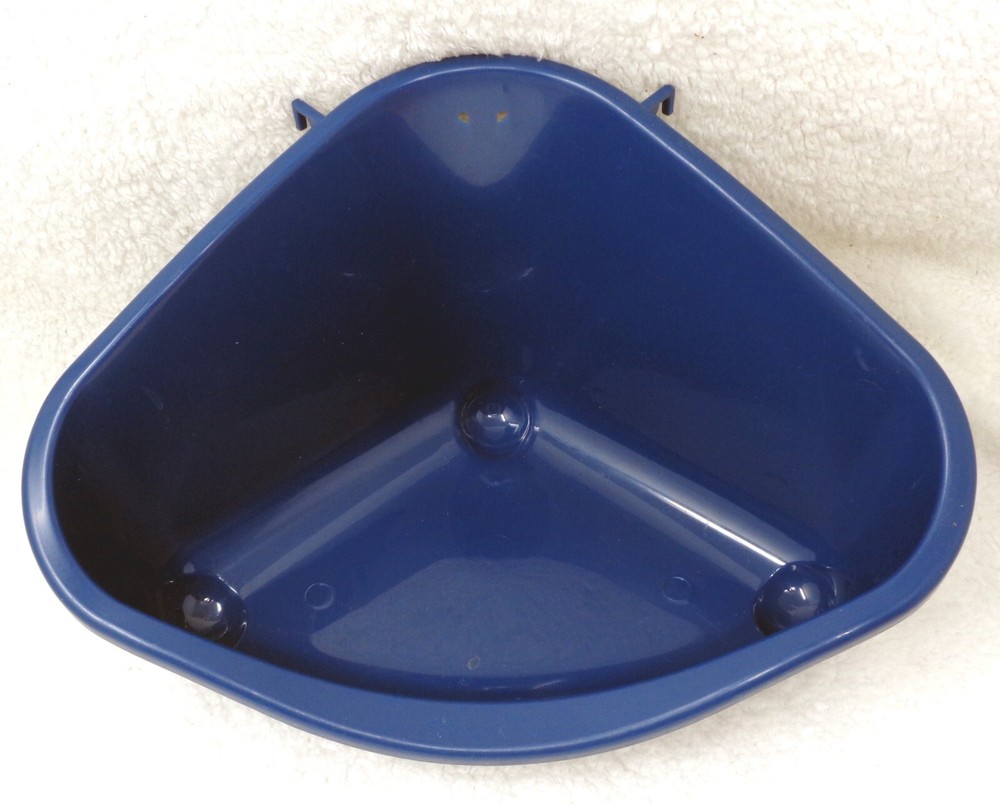 Small Animal Corner Blue Litter Pan