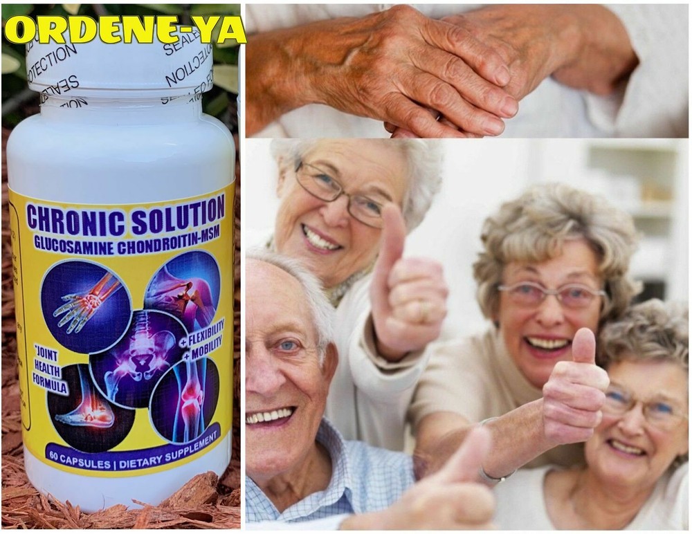 Chronic Solution Glucosamine Chondroitin MSM Therapy Anti Inflammatory