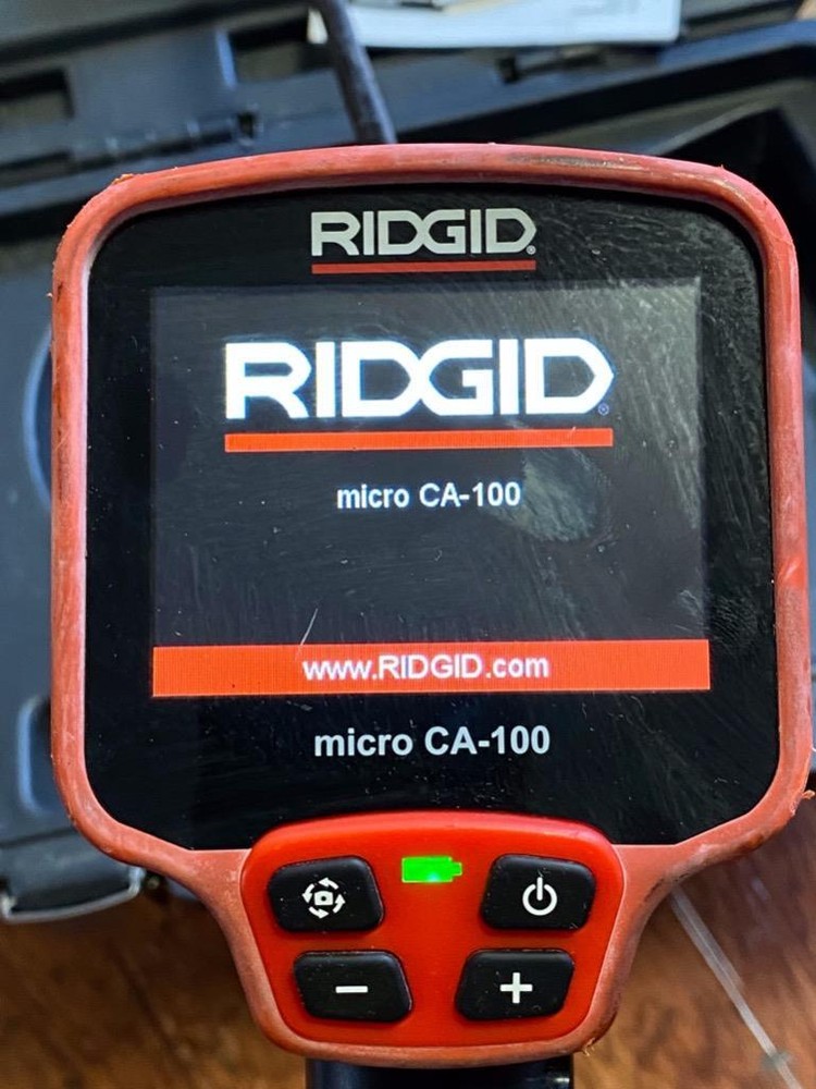 RIDGID MICRO CA-100 INSPECTION CAMERA-USED.