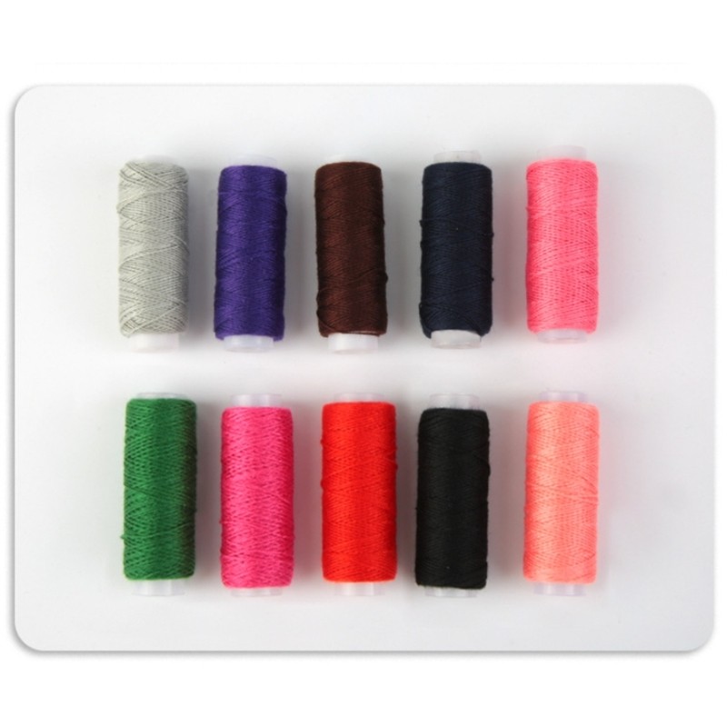 55 Yards Waxed String 28 Color Waxed Thread Sewing Thread Hand Stitching Thread