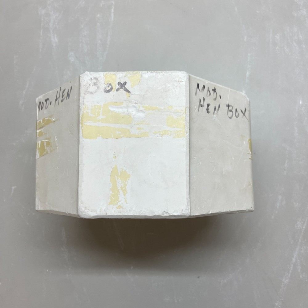 Ceramic Slip Casting Mold Mod. Hen Box