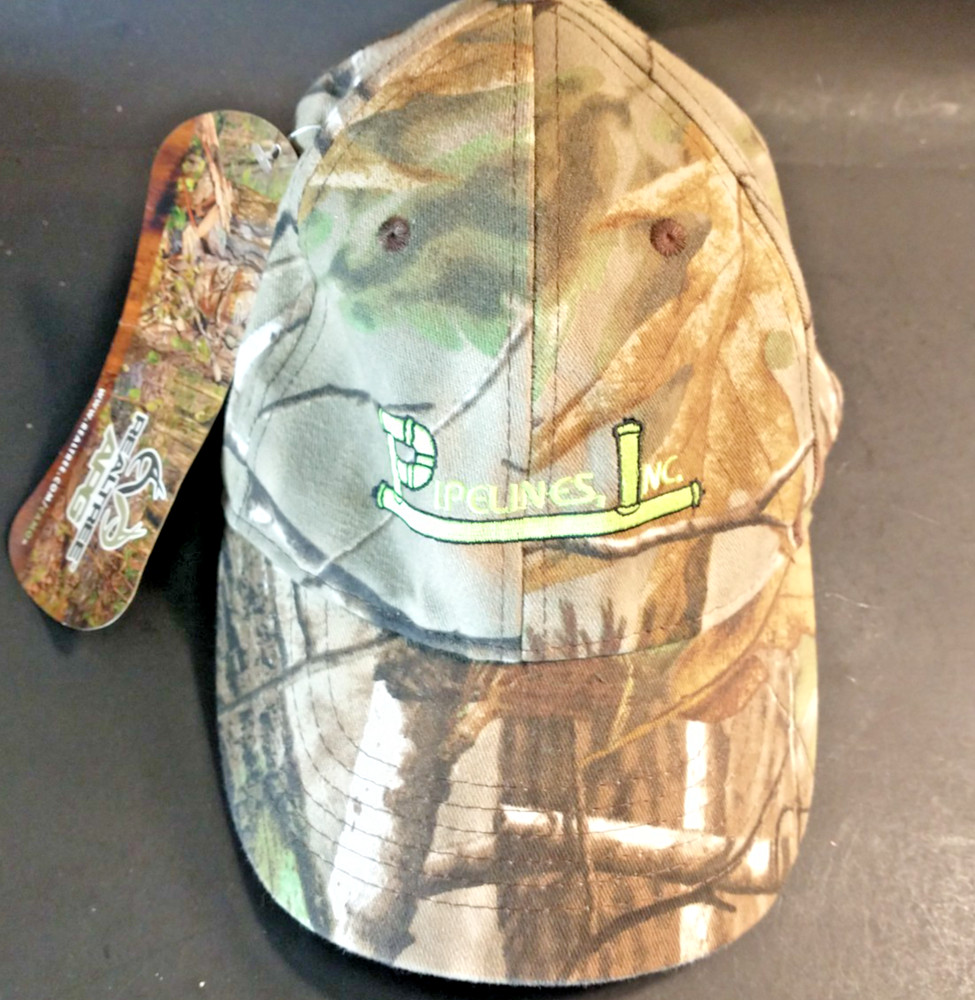 Realtree APG adjustable Tree Camo cap NWT /Pipelines, Inc. OSFA