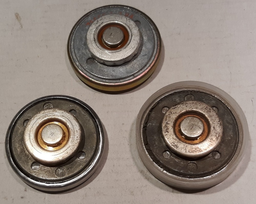 One 3 piece Lot, Telephone Handset Transmitters.