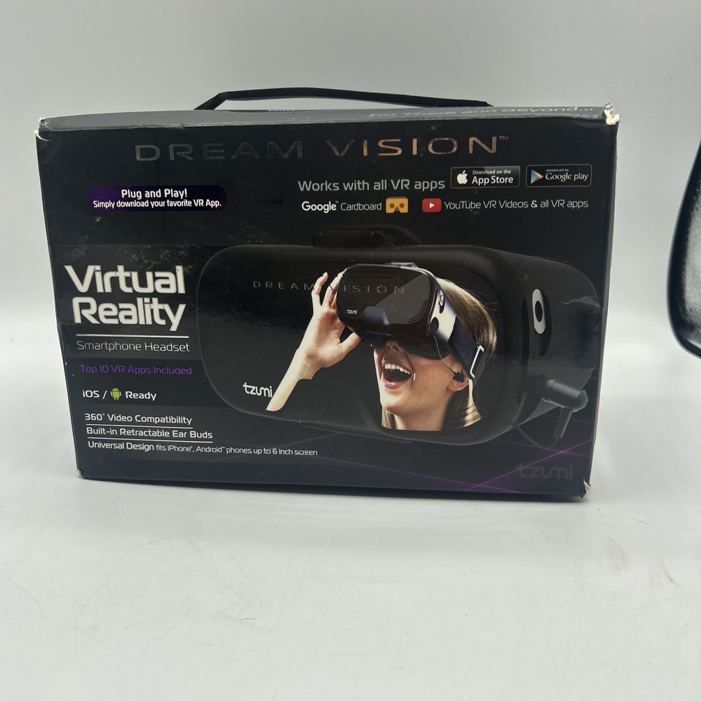 VR Headset Smartphone 3-D Virtual Glasses Dream Vision Virtual Reality