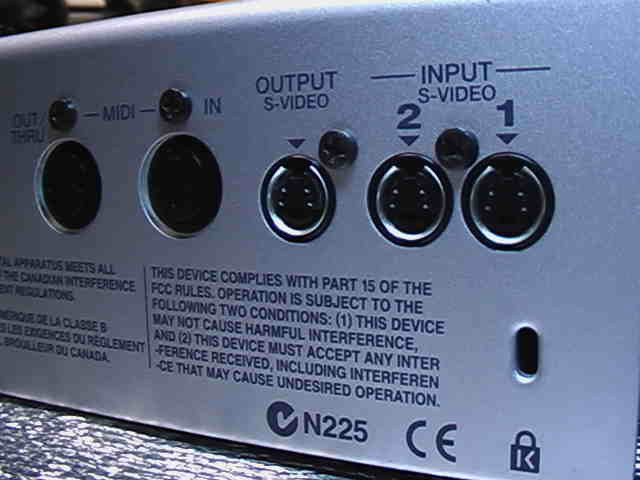 Edirol V-4 Video Switcher. Four-Channel