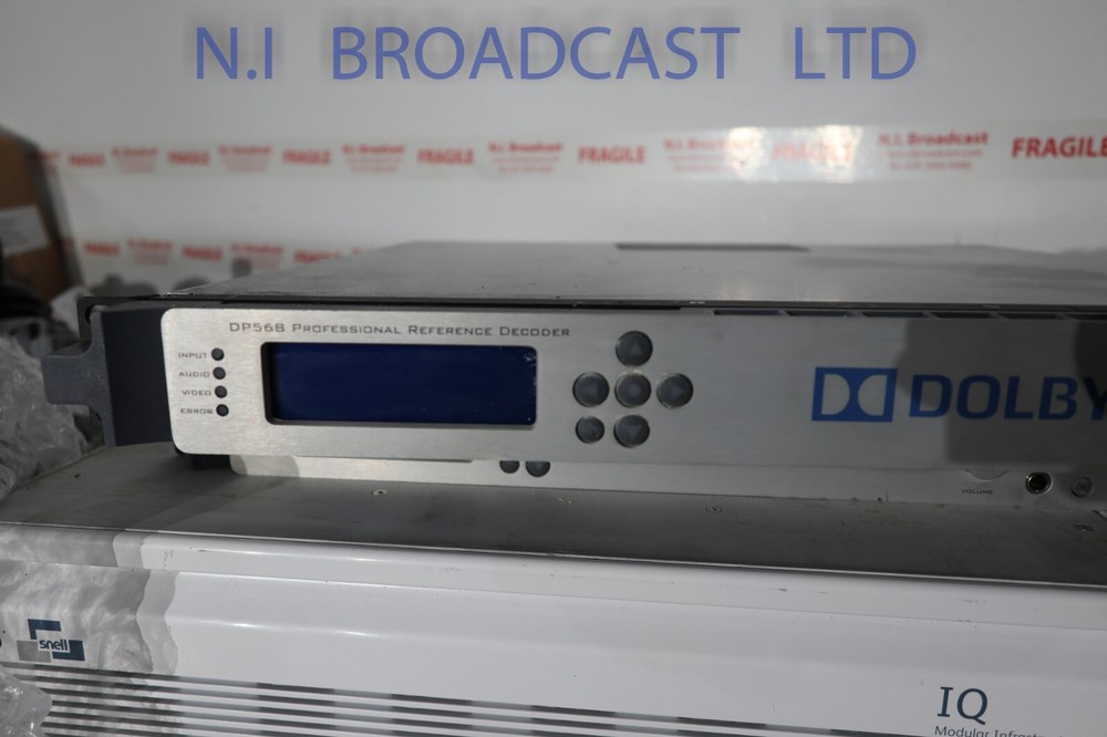 Dolby DP568 reference decoder for 7.1 surround The Dolby DP568 Professional