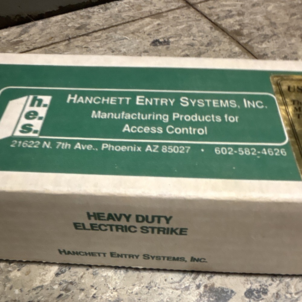 Hanchett Entry Systems Heavy Duty Electric Strike 1003 Fail Secure 24VDC