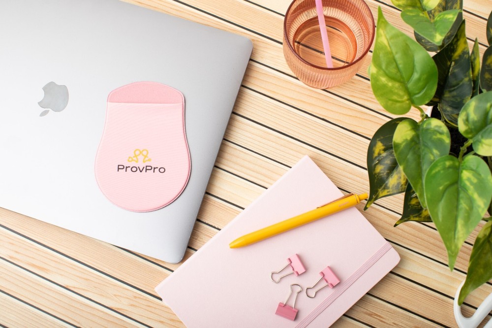 NEW Adhesive Mouse Holder Pouch Universal Computer Laptop Mouse Pad Holder